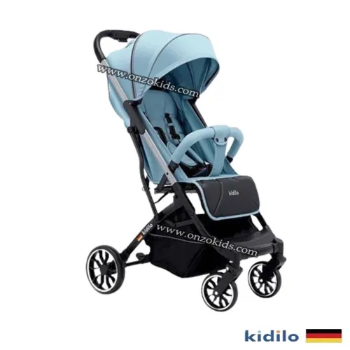 Poussette de luxe Compacte avec cache Pieds pour voyage - kidilo