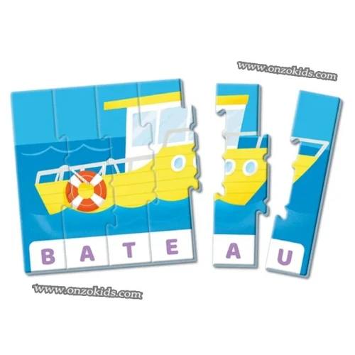 Des puzzles pour apprendre à composer des mots - Clementoni