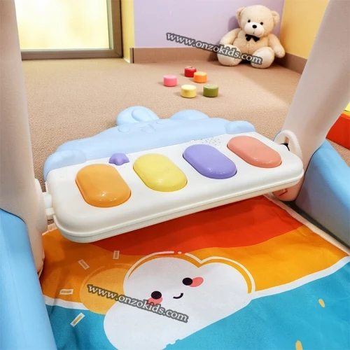 Tapis d'éveil, Trotteur avec piano 3en1