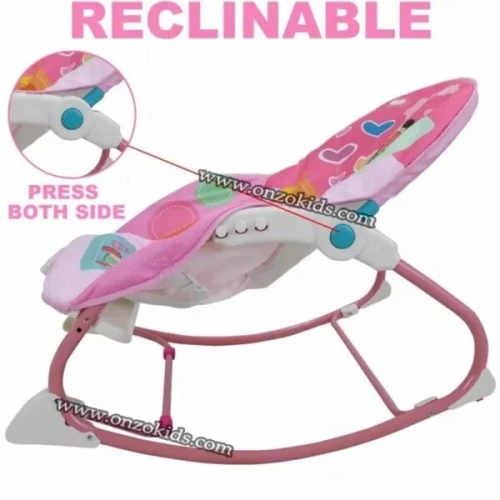 Transat, chaise à manger 2en1 vibrant et musical