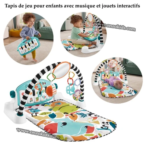 Tapis De Jeu Pour Enfants Avec Musique Et Jouets Interactifs