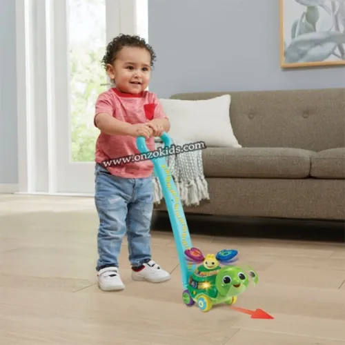 Pousse Pousse tortue lumineuse et musicale pour bébé | Vtech