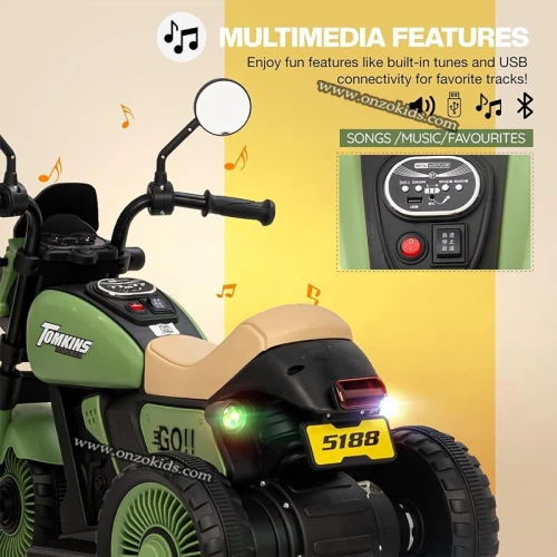 Moto électrique pour enfants - Baybee Cruzer