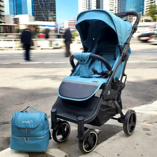 Poussette avec Sac et Cache Pied - BABALLO