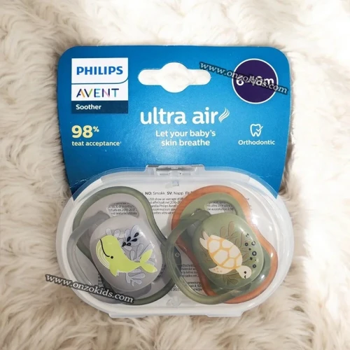 Pack de 2 sucettes pour bébés 6-18 mois -Philips Avent