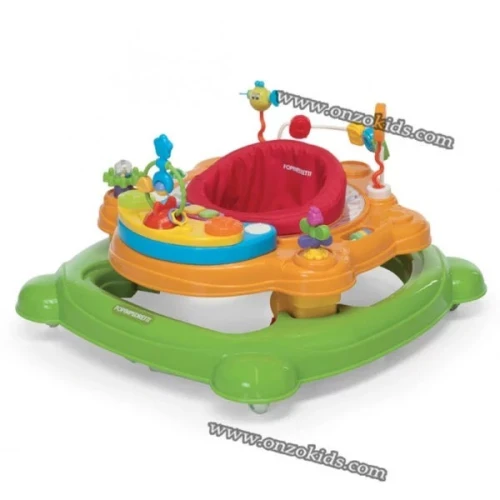 Foppapedretti Playgio Trotteur pour enfants de 6 mois à 12 kg, multicolore