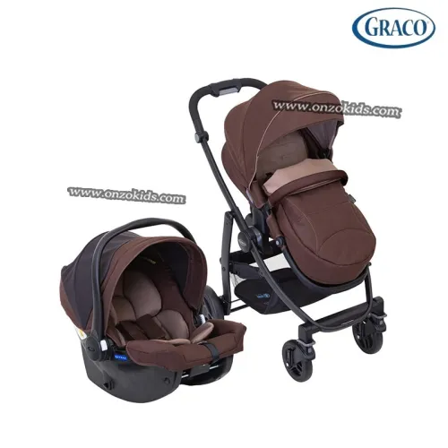 Poussette Réversible Evo Duo Avec Base SnugRide Pour Bébé - Graco