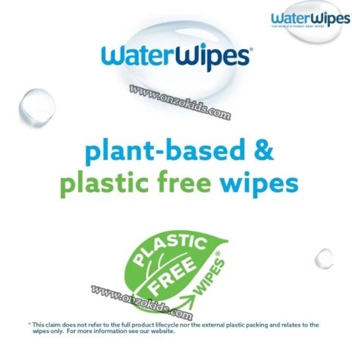 Lingettes nettoyantes pour bébés Water Wipes