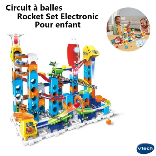 Circuit à billes Rocket Set Electronic pour enfant | Vtech