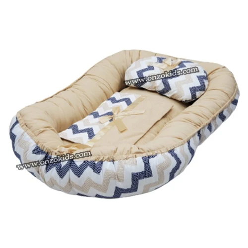 Nid réglable 3 en 1 double faces avec Oreiller + Drap pour bébé
