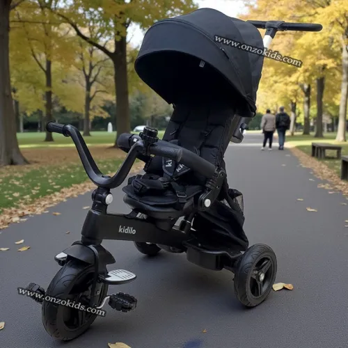 Vélo Poussette Tricycle évolutif 360 pour bébé - kidilo