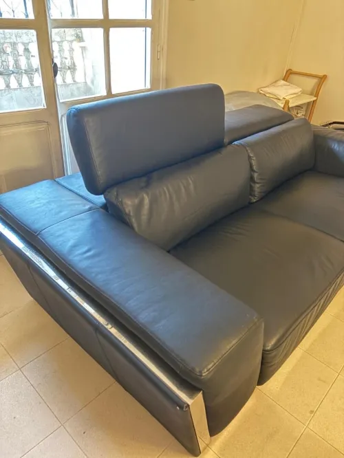Canapé cuir