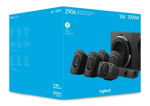  HAUT-PARLEURS Z906  LOGITECH AVEC SON SURROUND 5.1
