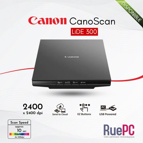 Scanner à plat Canon LiDE 300 A4