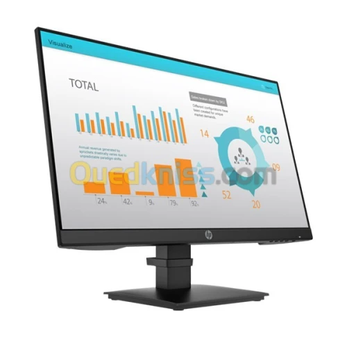 ECRAN HP P24 G4 23.8 LED IPS FULL HD FHD (1 920 X 1 080 À 60 HZ) - 250 cd/m - 1000:1 - 5 ms