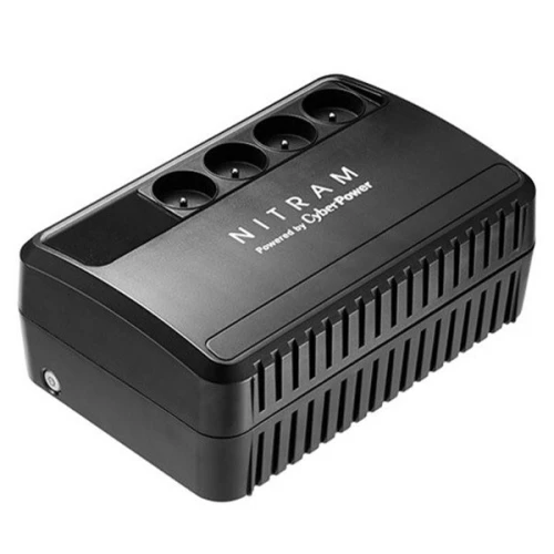 Onduleur Nitram Bu1000e-1000va -04 Prises Régulateur De Tension