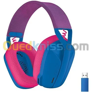 CASQUE LOGITECH G435 GAMING BLUETOOTH SANS FIL ULTRA-LÉGER 