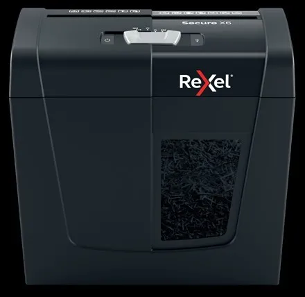 DESTRUCTEUR DOCUMENTS REXEL X6  Coupe croisée