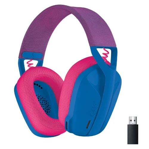 Casque Sans Fil LOGITECH G435 Gaming Blanc / Bleu / Noir