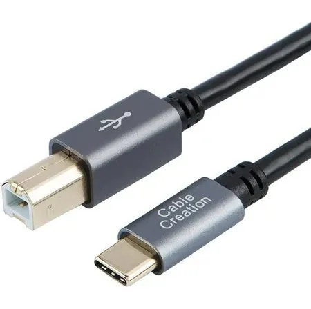CABLE TYPE C POUR IMPRIMANTE 1M