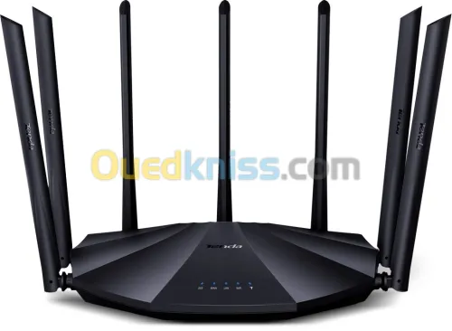 ROUTEUR Wi-Fi GIGABIT TENDA AC23 DOUBLE BANDE  AC2100 7 ANTENNES