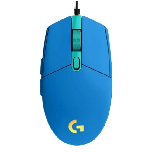 Souris Filaire LOGITECH G102 Blanc / Bleu Original