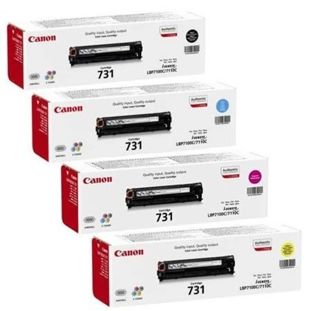 Pack TONER ORIGINALE CANON 731 