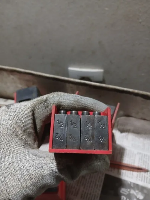 Jeu de peignes DE FILETAGE gaz  VIRAX  Made in France