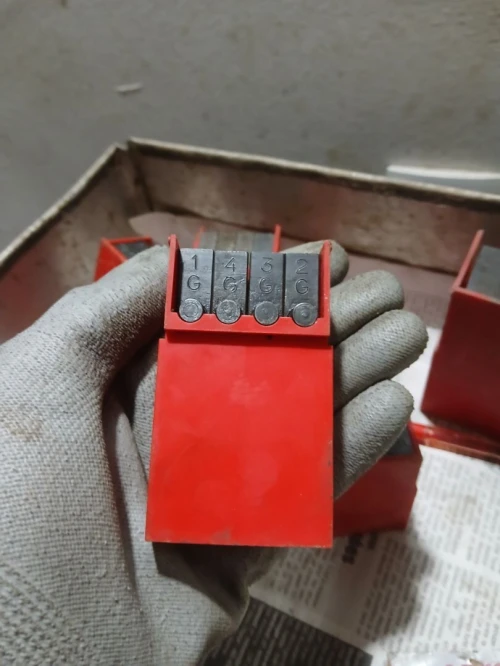 Jeu de peignes DE FILETAGE gaz  VIRAX  Made in France