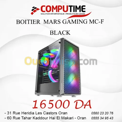 BOITIER  MARS GAMING MC-F BLACK