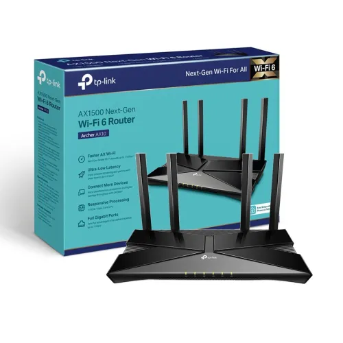 ROUTER TP-LINL WIFI 6 AX10 AX1500 GIGABIT