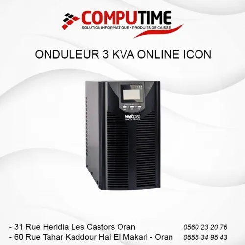 ONDULEUR 3KVA ONLINE ICON