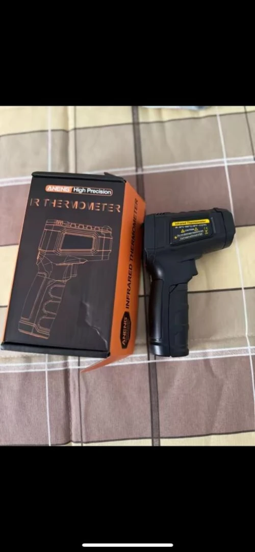 Thermomètre industriel infrarouge Laser de - 50 à 600 Four à pizza & four à bois , Climatisation etc