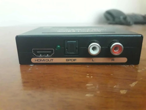 Convertisseur (Extracteur) Audio HDMI - RCA - Optique, ramené du Canada