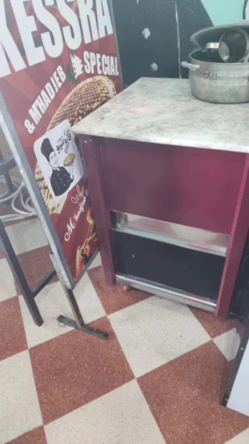 Pizzeria fast food materiel