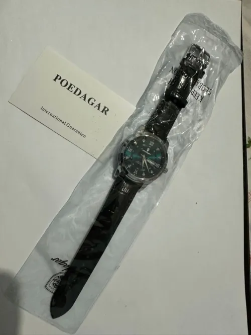 montre POEDAGAR blue silver