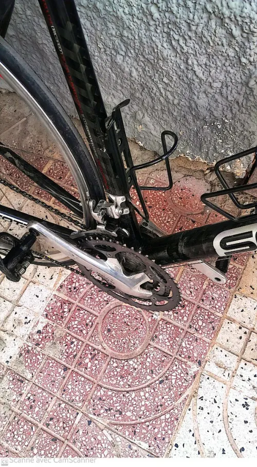 velo   marque  scott cr1 pro en carbone    scelle ism 