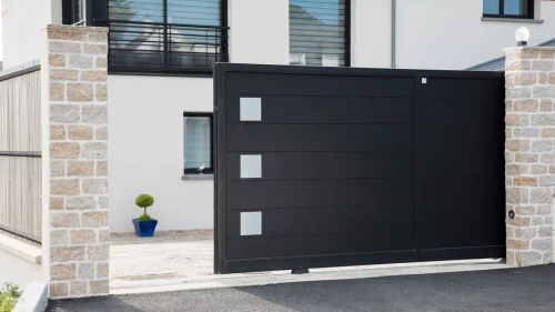 Réparation portail électrique / vérin / moteur coulissant / porte vitrée automatique.