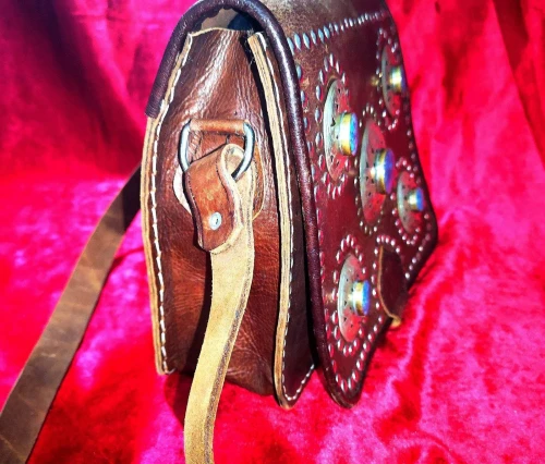 Sac vintage en vrai cuir