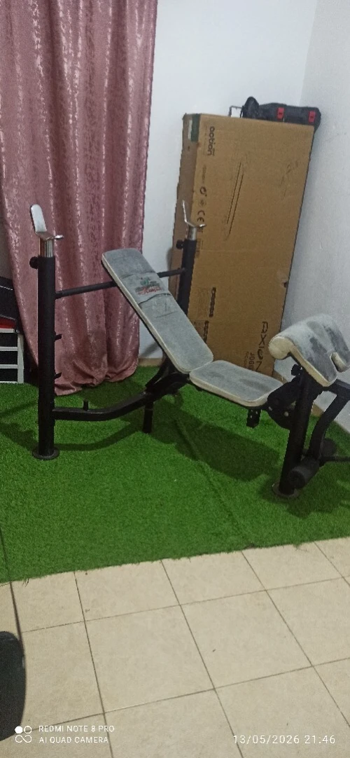Bank musculation