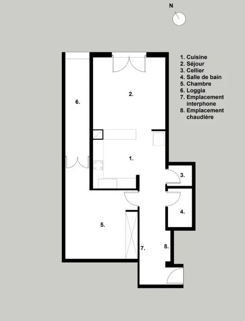 Vente Appartement F2 Oran Oran