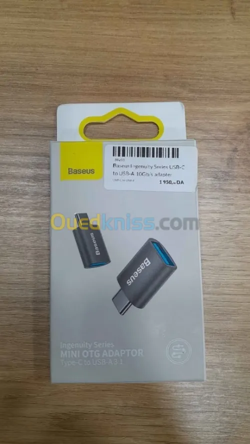 Baseus Ingenuity Series USB-C to USB-A 10Gb/s adapter