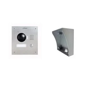 Platine de rue 2 Fil Dahua avec Socle VTOB108 VTO2000A-2