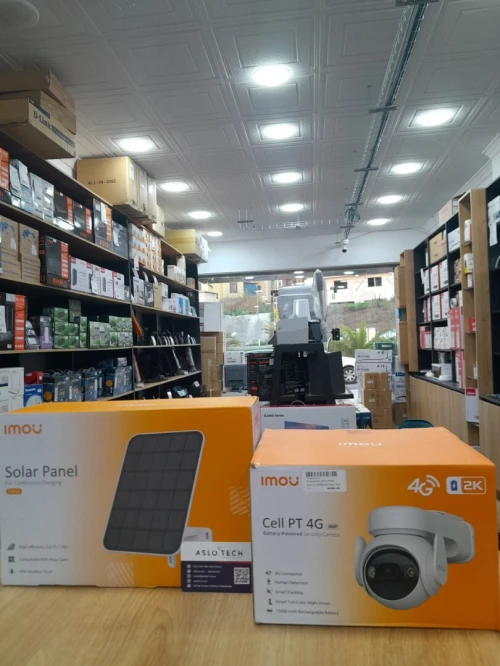 Camera Imou CELL PT4G batterie 15000mAh Smart Full Color 2k 3MP avec panneau solaire