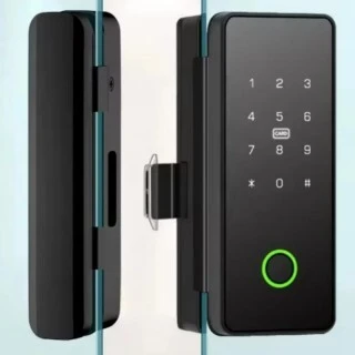 Serrure de porte en verre éléctronique intelligente