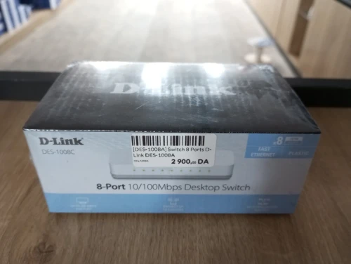 Switch 8 Ports D-Link DES-1008A