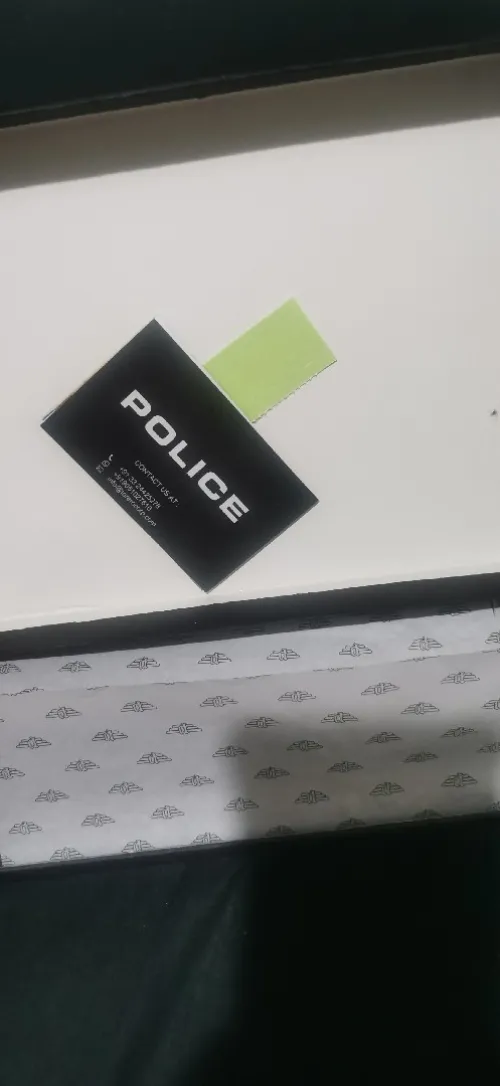Portefeuille la marque police 