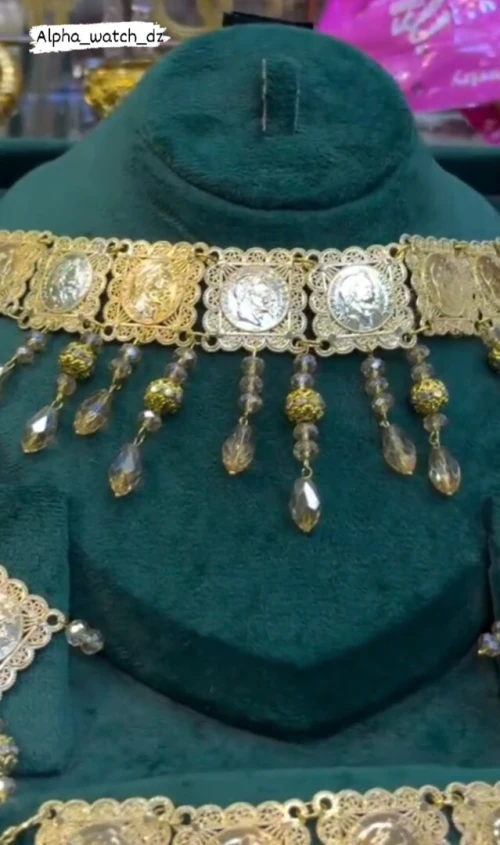 سنسلة و مناڨش و براسلي لويزة أسي بالكريستال لحر