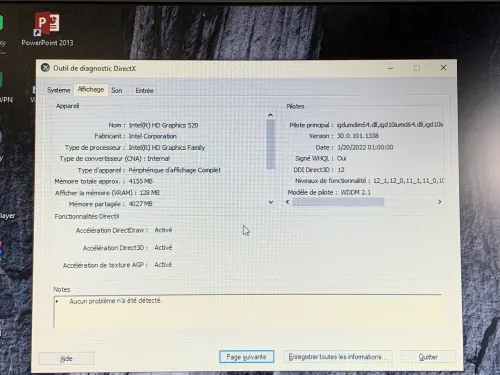 LOT DELL LATITUDE 7470 / INTEL I5 6 EME / 8G / 128 SSD / 14 FHD