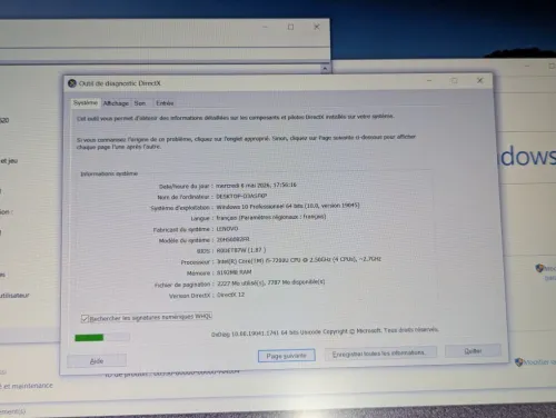 HP PROBOOK 650 G3 / I5 7EME / 8G / 256 SSD /15.6 +CARTABLE